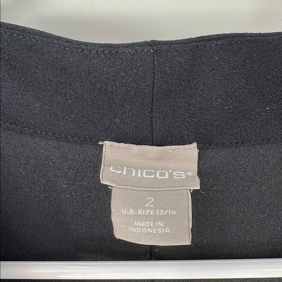 Chicos women’s open front Cardigan sweater size 12/14 - Picture 5 of 8